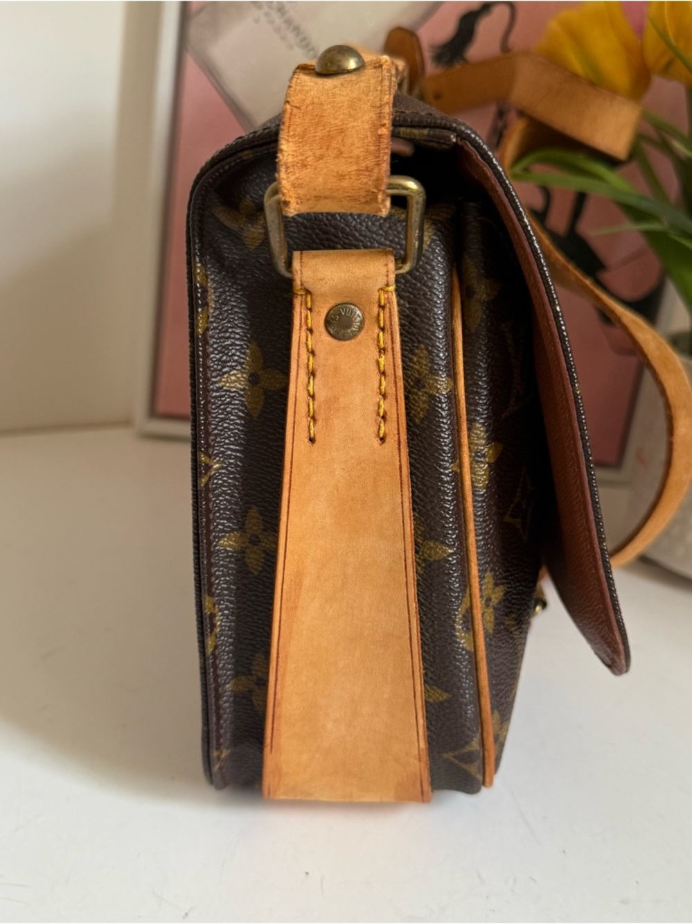 Louis Vuitton Cartouchiere MM  Monogram Crossbody Bag 🌟 - Picture 9 of 17